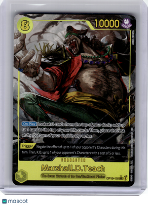 2026 One Piece—Marshall.D.Teach (Alt Art) #OP16-119 Time of Battle—Secret Rare