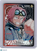 2025 One Piece—Koby (Alt Art) #OP11-001 A Fist of Divine Speed—Leader Foil