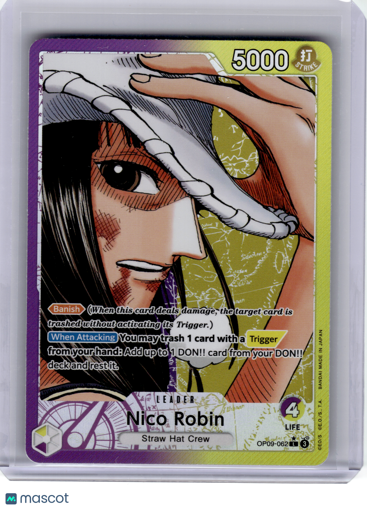 2024 One Piece—Nico Robin (Alt Art) #OP09-062 Emperors in the New World—Leader