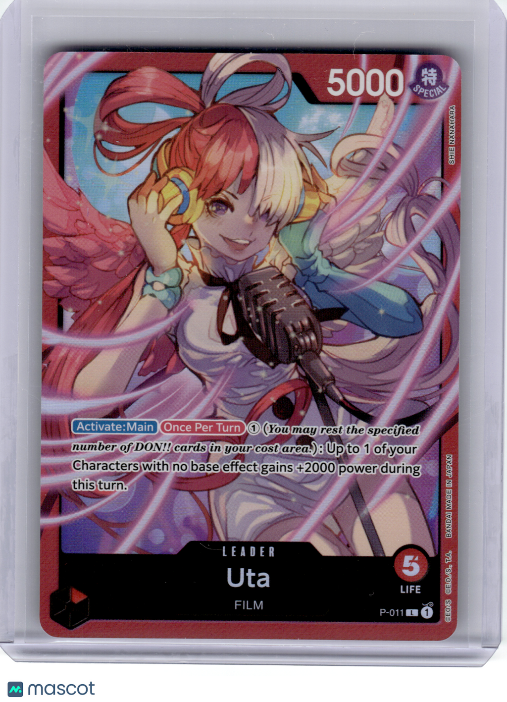2023 One Piece—Uta #P-011 Premium Card Collection -Uta-—Promo Foil