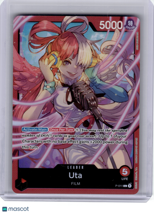 2023 One Piece—Uta #P-011 Premium Card Collection -Uta-—Promo Foil