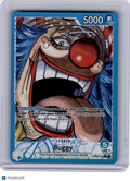 2024 One Piece—Buggy (Alt Art) #OP09-042 Emperors in the New World—Leader Foil