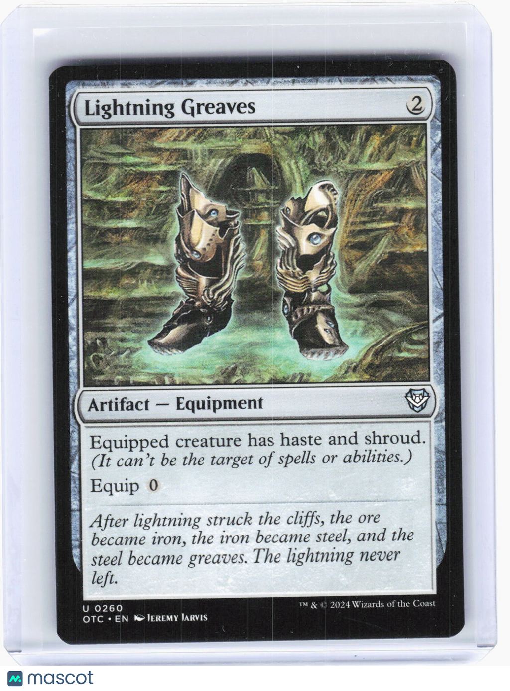 2024 Magic: The Gathering—Lightning Greaves #260 (OTC)—Uncommon Non-Foil