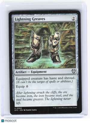 2024 Magic: The Gathering—Lightning Greaves #260 (OTC)—Uncommon Non-Foil