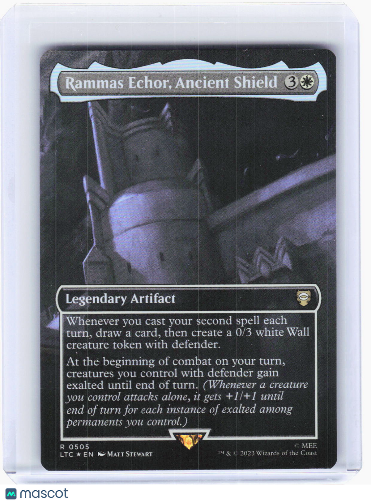 2023 Magic: The Gathering—Rammas Echor, Ancient Shield #505 Commander: The Lord of the Rings: Tales of Middle-earth—Rare Foil