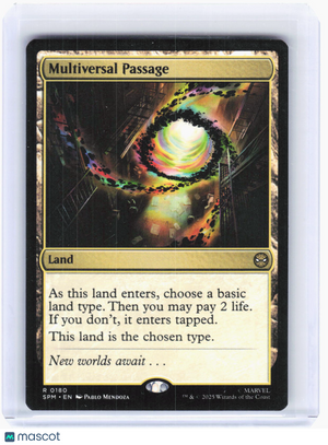2025 Magic: The Gathering—Multiversal Passage #180 (SPM)—Rare Non-Foil