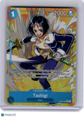 2024 One Piece—Tashigi (Alt Art) #OP06-050 Wings of the Captain—Rare Foil