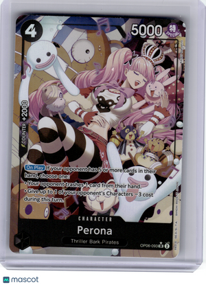 2024 One Piece—Perona (Alt Art) #OP06-093 Wings of the Captain—Super Rare Foil