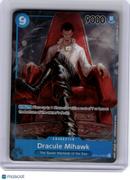 2022 One Piece—Dracule Mihawk (Parallel) #OP01-070 Romance Dawn—Super Rare Foil