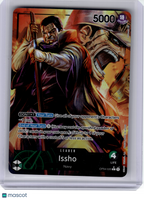 2023 One Piece—Issho (Alt Art) #OP04-020 Kingdoms of Intrigue—Leader Foil