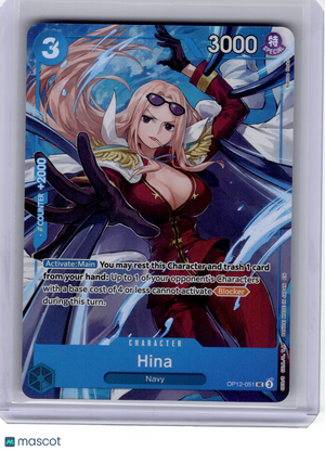 2026 One Piece—Hina (Alt Art) Best Selection Vol. 5—Uncommon Foil