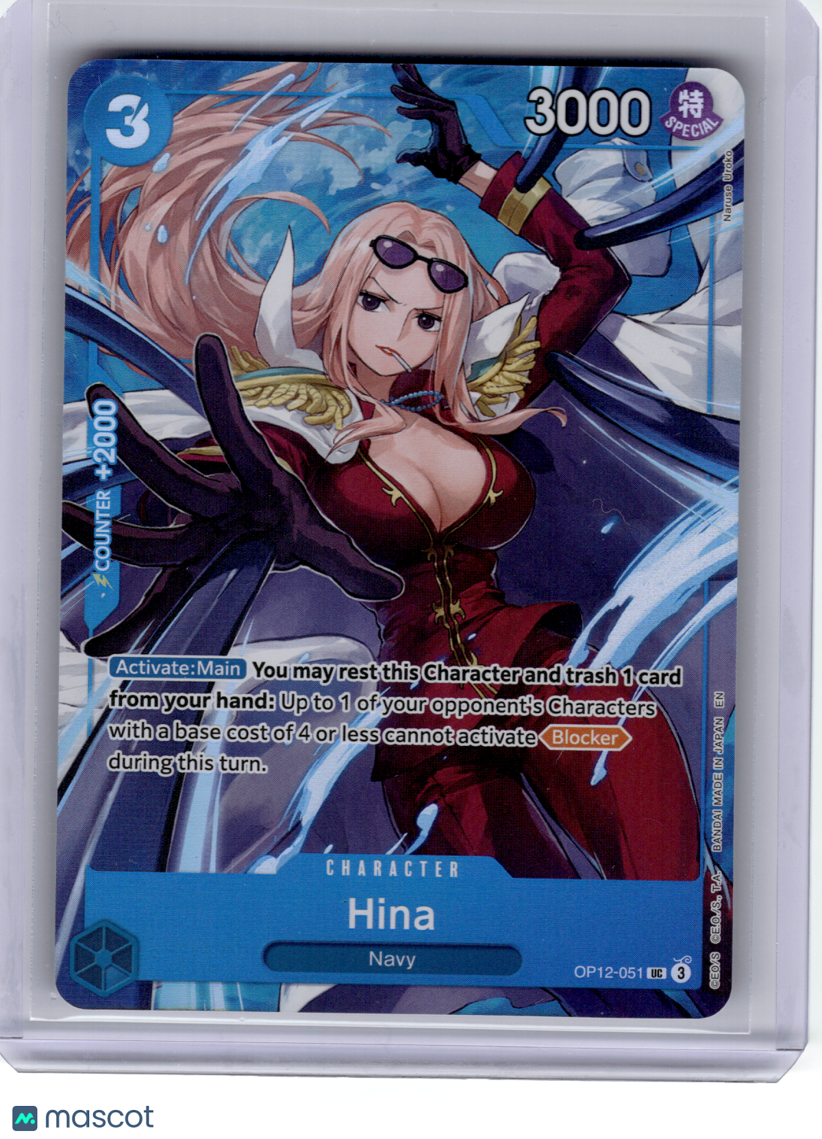 2026 One Piece—Hina (Alt Art) Best Selection Vol. 5—Uncommon Foil