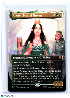 2026 Magic: TG—Arwen, Mortal Queen (Borderless) #0030 HOC—Mythic Nonfoil