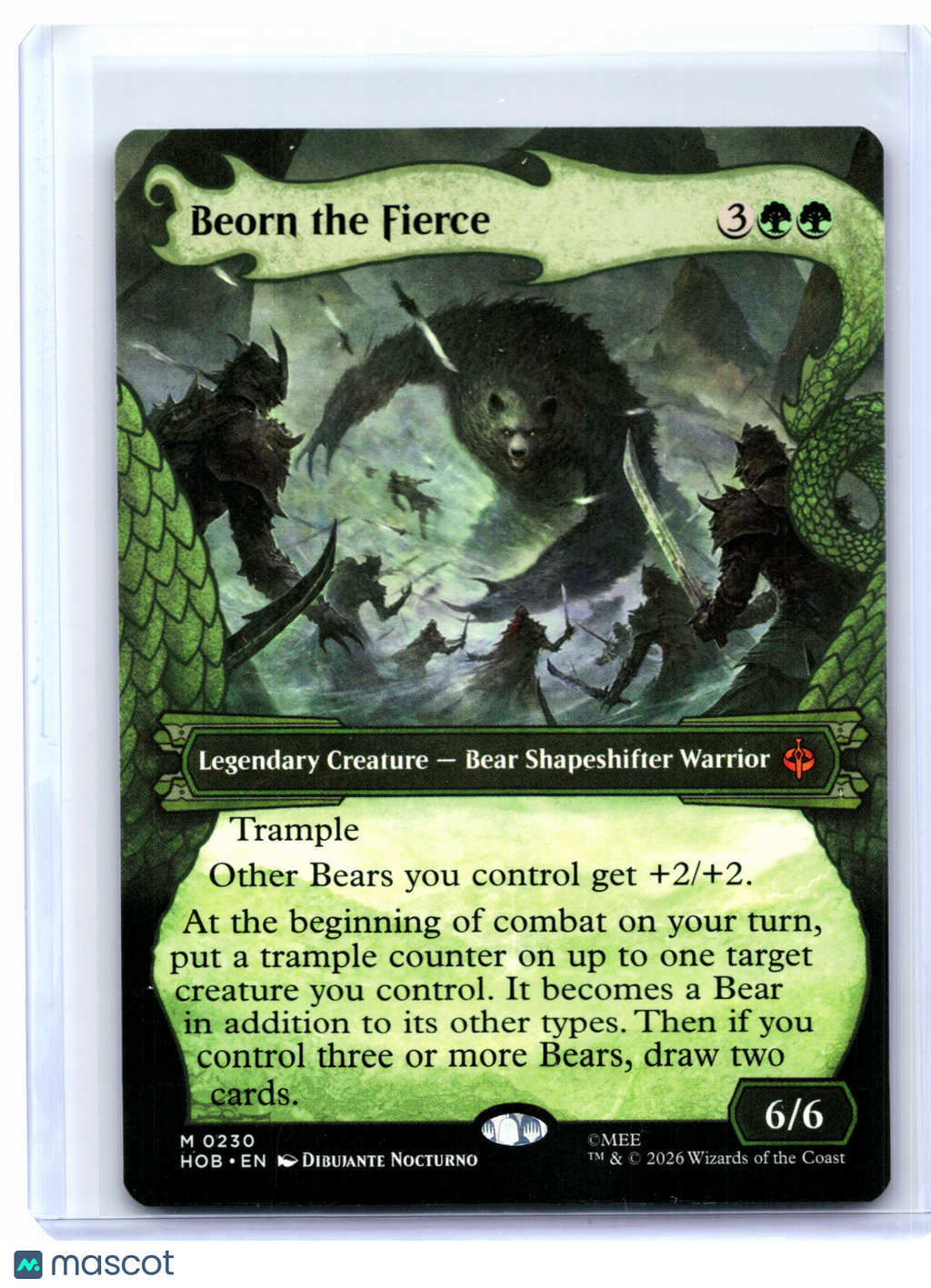 2026 Magic: TG—Beorn the Fierce (Showcase) #0230 The Hobbit—Mythic Nonfoil