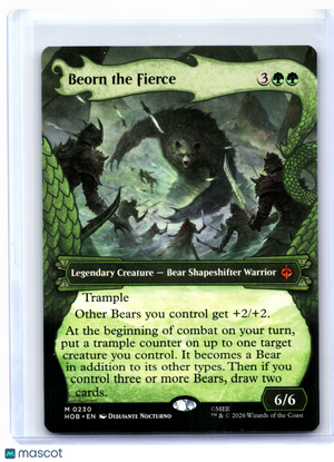 2026 Magic: TG—Beorn the Fierce (Showcase) #0230 The Hobbit—Mythic Nonfoil