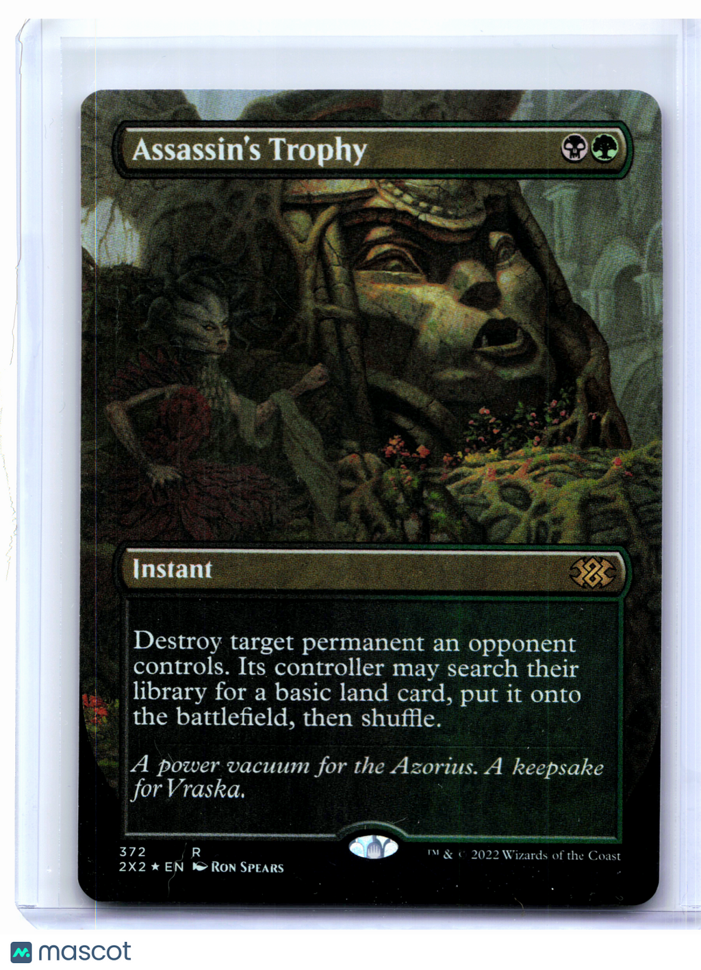 2022 Magic: TG—Assassin's Trophy (Borderless) #372 Double Masters 2022—Rare Foil