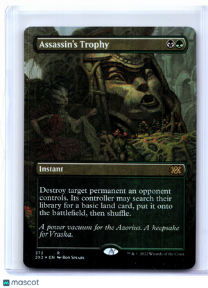 2022 Magic: TG—Assassin's Trophy (Borderless) #372 Double Masters 2022—Rare Foil