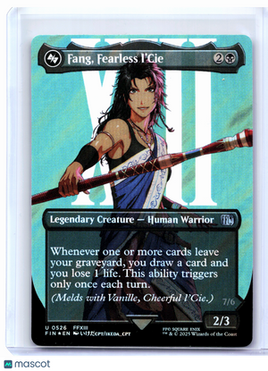 2025 Magic: TG—Fang, Fearless l'Cie (Borderless) #0526 FIN—Uncommon Surge Foil