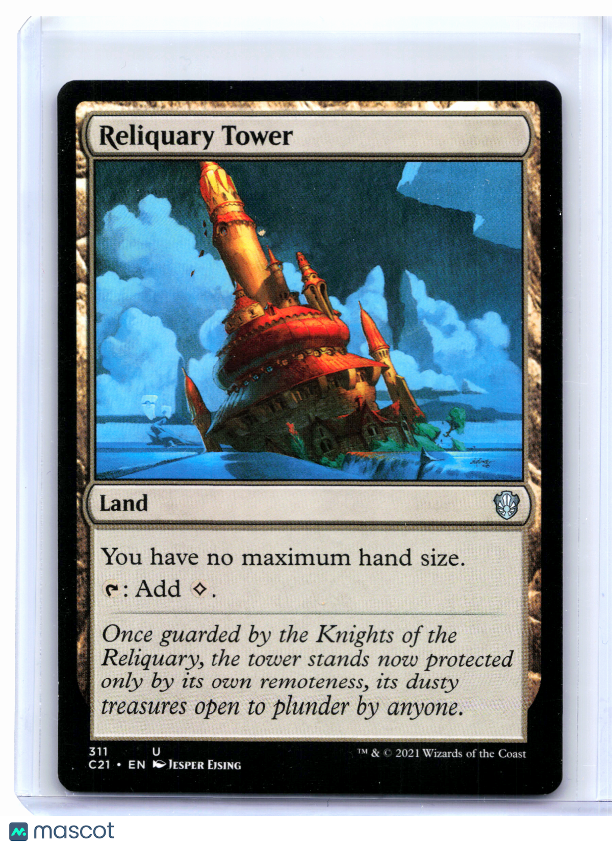 2021 Magic: The Gathering—Reliquary Tower #311 Commander 2021—Uncommon Nonfoil
