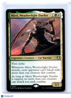 2023 Magic: TG—Mirri, Weatherlight Duelist #0347 Commander Masters—Rare Nonfoil