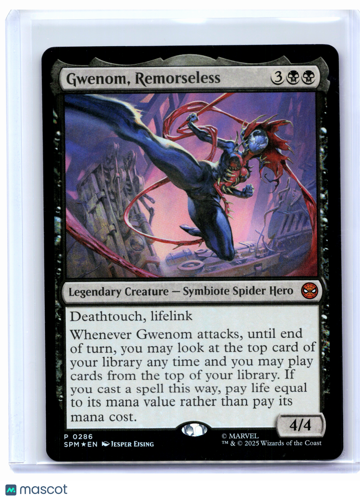 2025 Magic: The Gathering—Gwenom, Remorseless #0286 UMP—Promo Foil