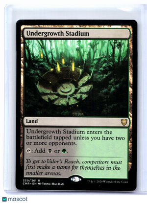 2020 Magic: TG—Undergrowth Stadium #359 Commander Legends—Rare Nonfoil