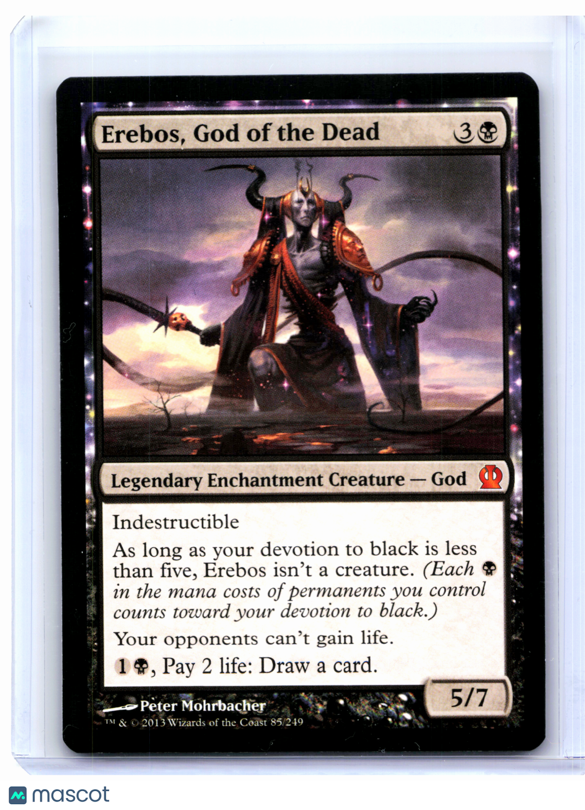2013 Magic: The Gathering—Erebos, God of the Dead #85 Theros—Mythic Nonfoil