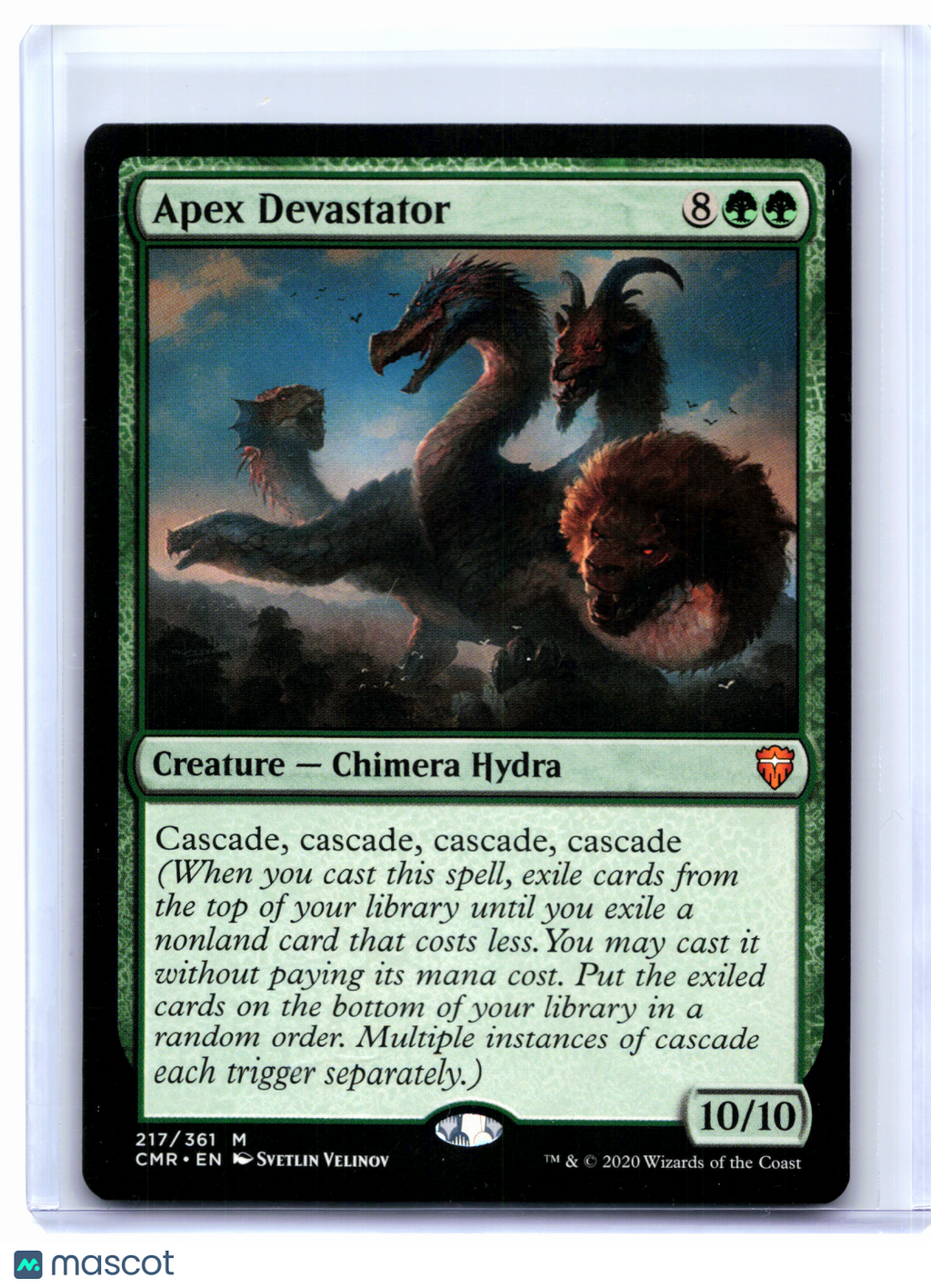2020 Magic: The Gathering—Apex Devastator #217 Commander Legends—Mythic Nonfoil