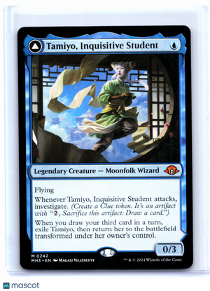 2024 Magic: TG—Tamiyo, Inquisitive Student #242 Modern Horizons 3—Mythic Nonfoil