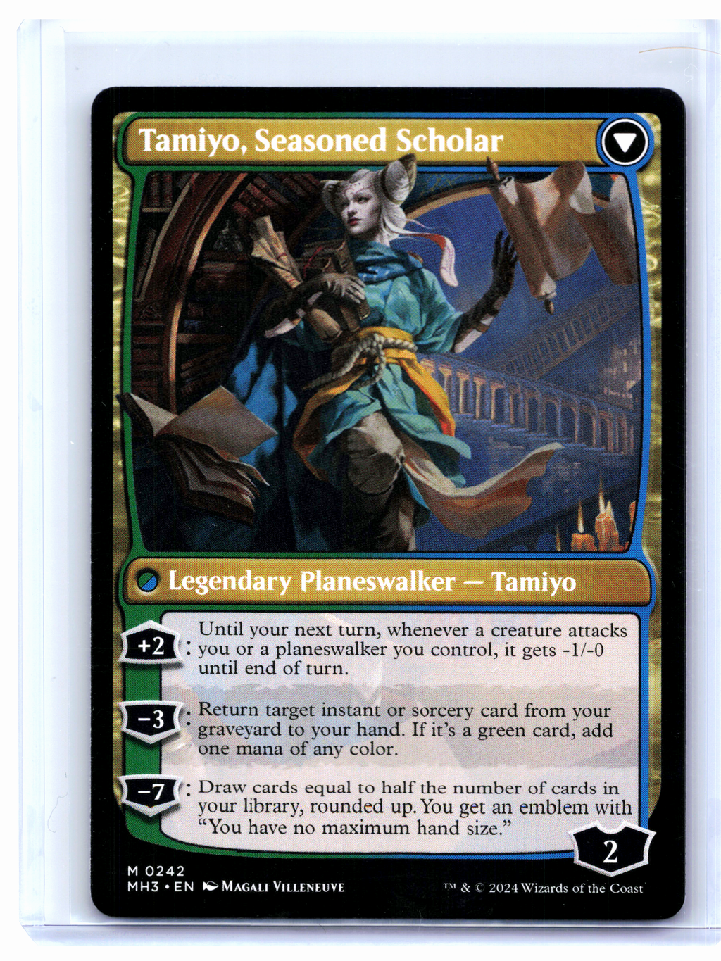 2024 Magic: TG—Tamiyo, Inquisitive Student #242 Modern Horizons 3—Mythic Nonfoil