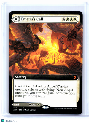 2020 Magic: TG—Emeria's Call (Extended Art) #317 Zendikar Rising—Mythic Nonfoil