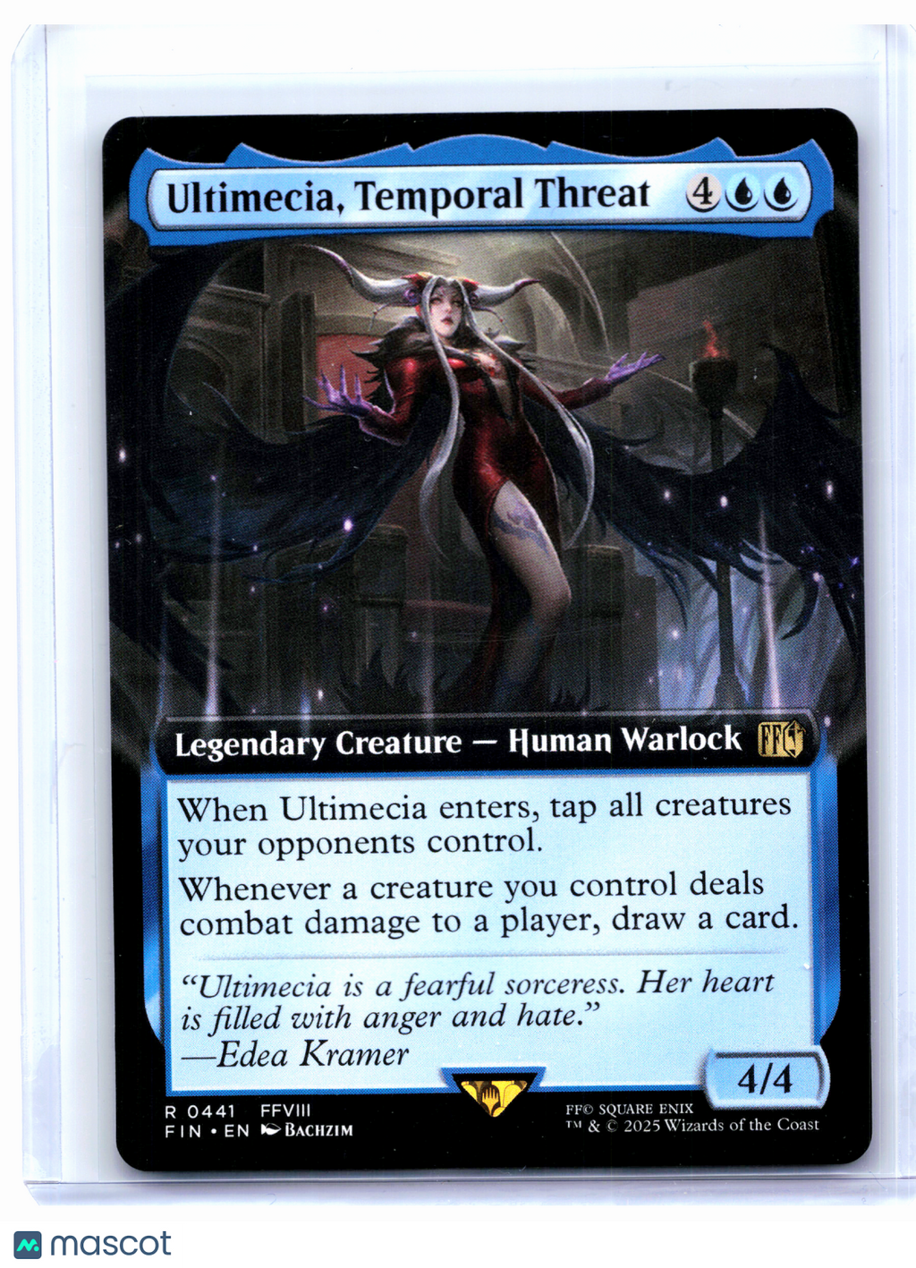 2025 Magic: TG—Ultimecia, Temporal Threat (Extended Art) #0441 FIN—Rare Nonfoil