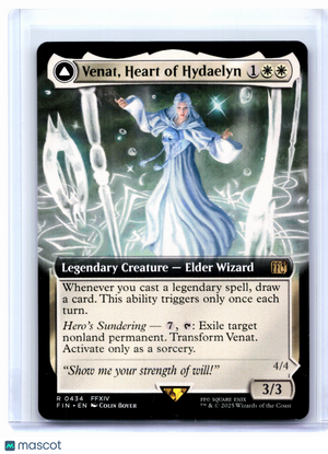 2025 Magic: TG—Venat, Heart of Hydaelyn (Extended Art) #0434 FIN—Rare Nonfoil