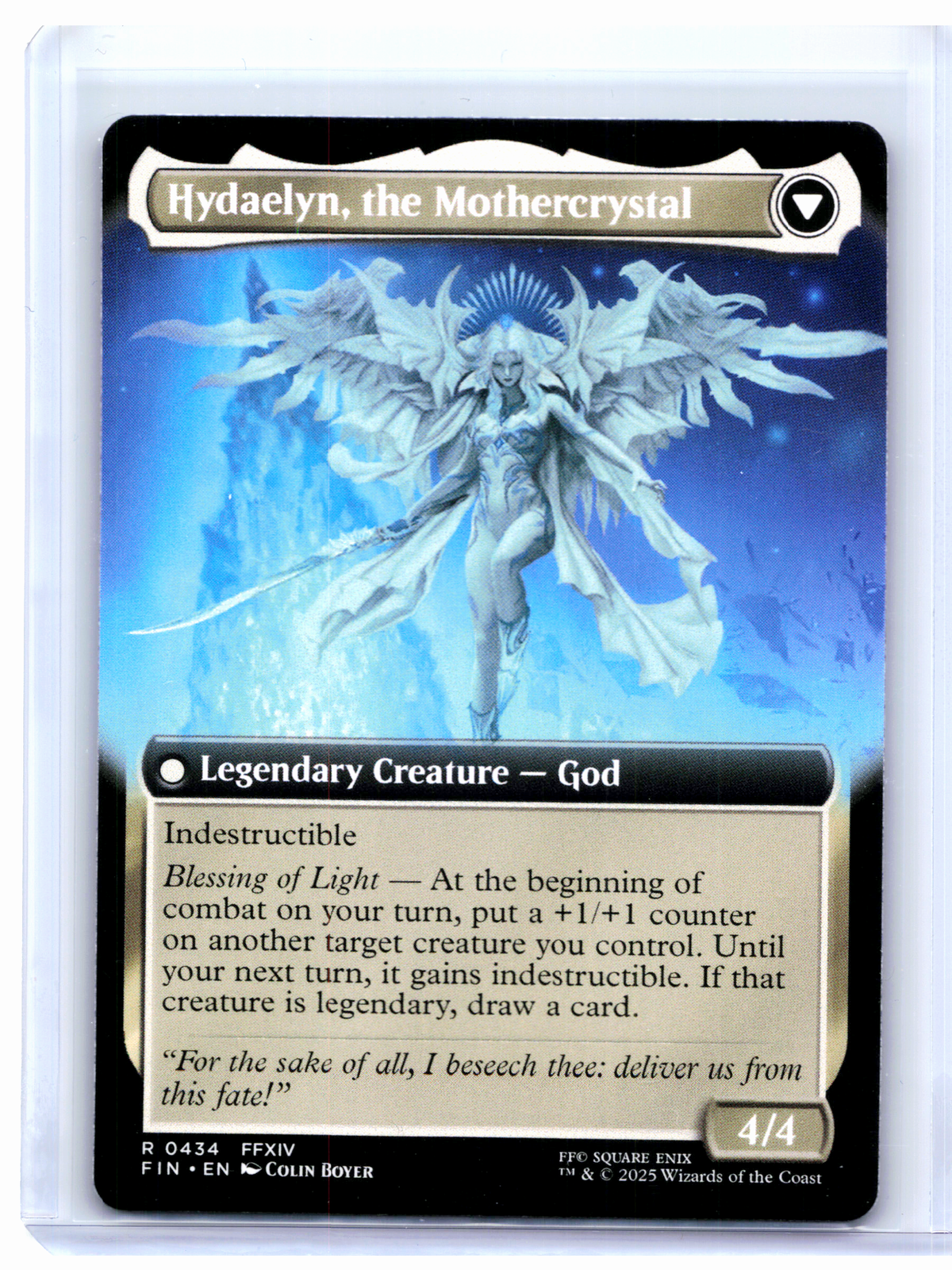 2025 Magic: TG—Venat, Heart of Hydaelyn (Extended Art) #0434 FIN—Rare Nonfoil