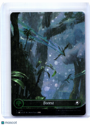 2025 Magic: TG—Forest (Borderless) #0371 Edge of Eternities—Land Galaxy Foil
