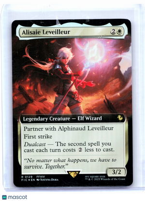 2025 Magic: TG—Alisaie Leveilleur (Extended Art) #0129 FIC—Rare Foil