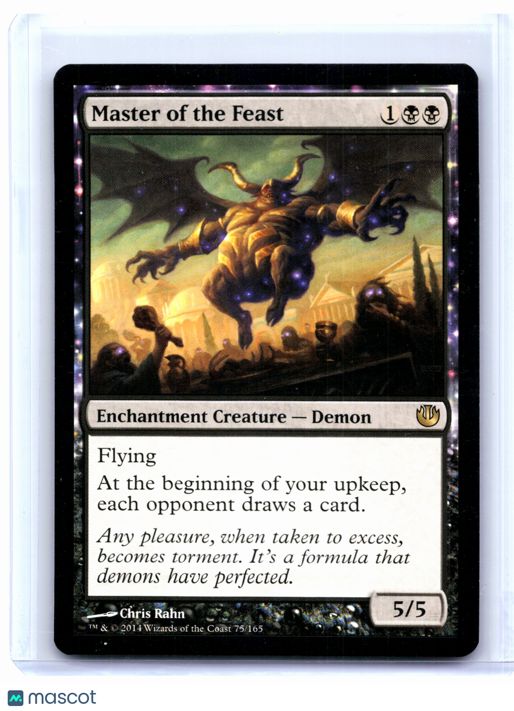2014 Magic: The Gathering—Master of the Feast #75 Journey into Nyx—Rare Nonfoil