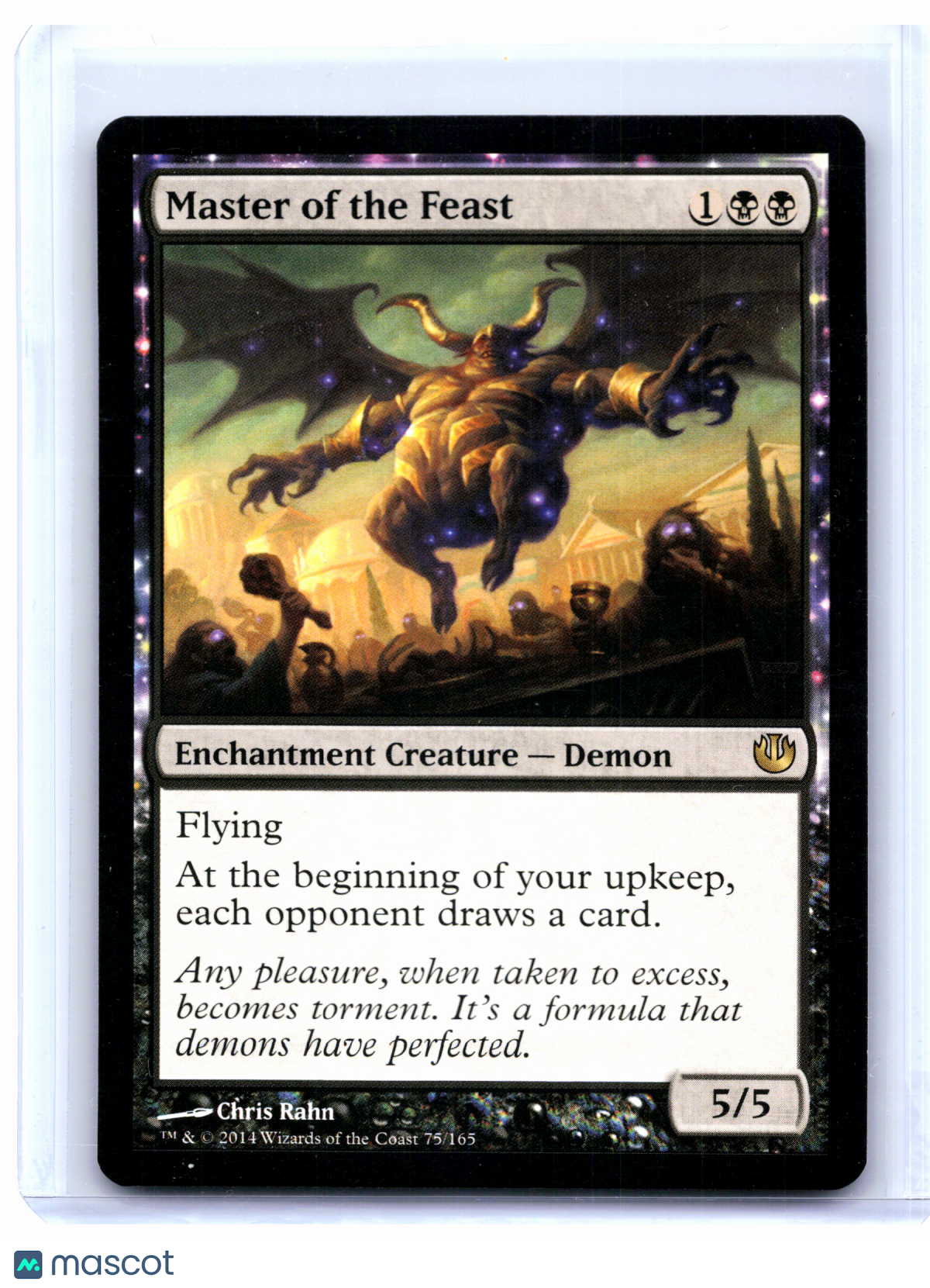 2014 Magic: The Gathering—Master of the Feast #75 Journey into Nyx—Rare Nonfoil