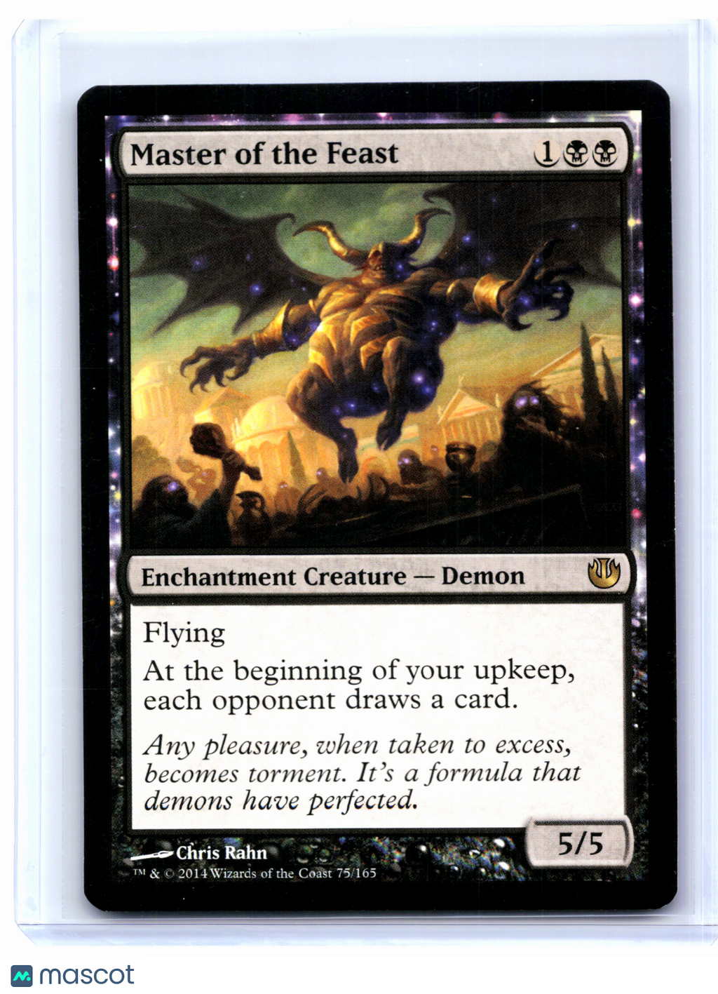 2014 Magic: The Gathering—Master of the Feast #75 Journey into Nyx—Rare Nonfoil
