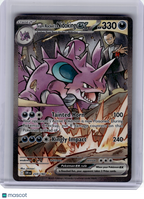 2025 Pokemon—Team Rocket's Nidoking ex #233 Destined Rivals—SIR Holo