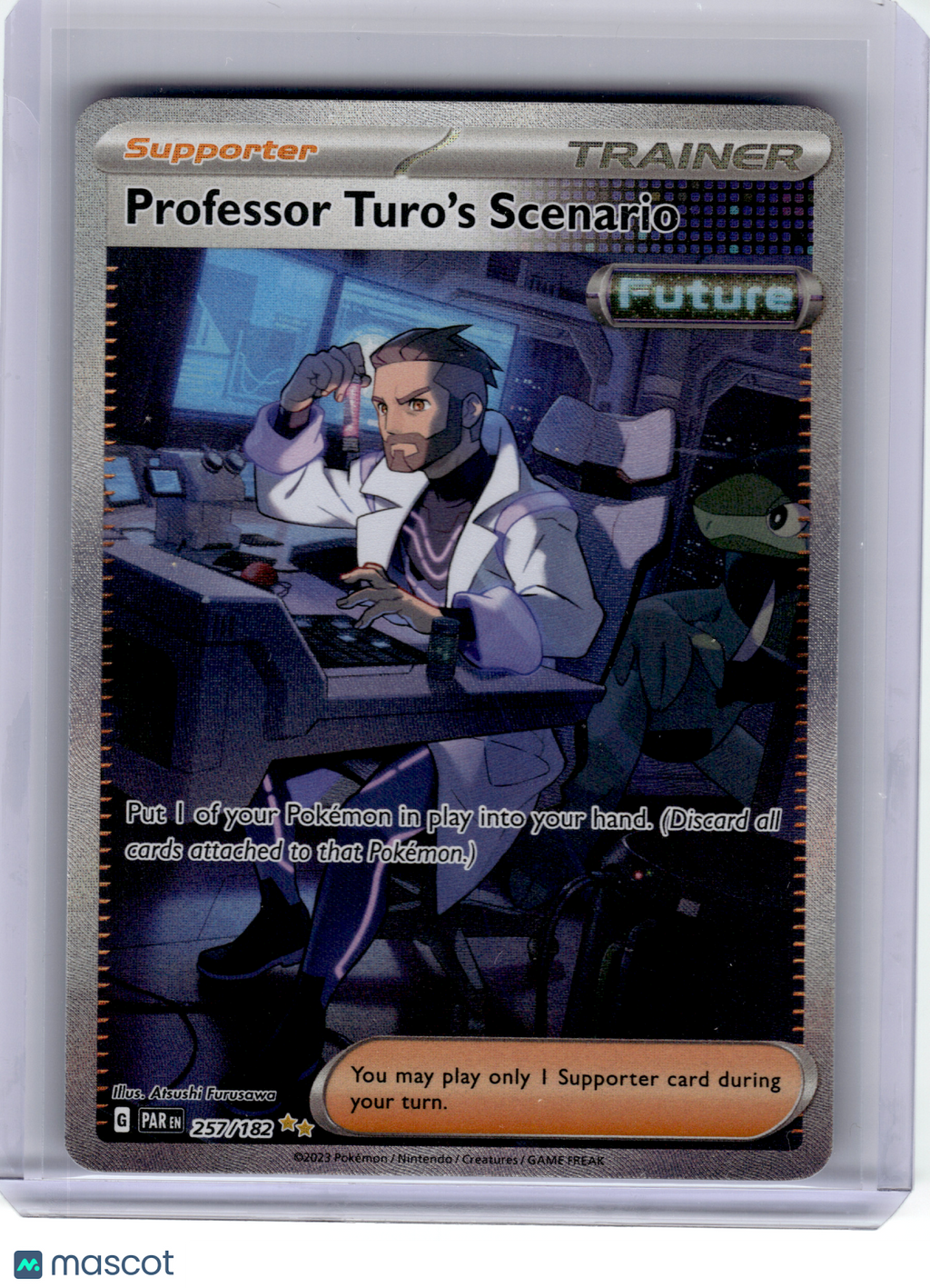 2023 Pokemon—Professor Turo's Scenario #257 Paradox Rift—SIR Holo
