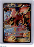 2016 Pokemon—Volcanion EX #107 Steam Siege—Ultra Rare Holo (Full Art) [LP]