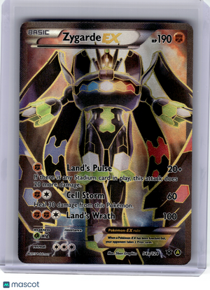 2017 Pokemon—Zygarde EX #54a Alternate Art Promos—Promo Holo [Heavily Played]