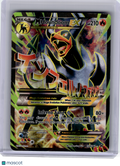 2015 Pokemon—M Houndoom EX #154 BREAKthrough—Ultra Rare Holo [DMG] (Full Art)
