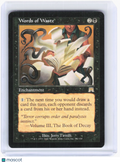 2002 Magic: The Gathering—Words of Waste #182 Onslaught—Rare Non-Foil