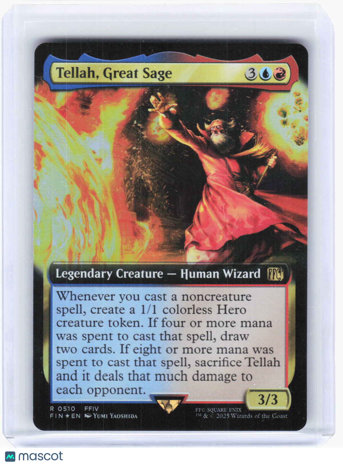 —Tellah, Great Sage (Extended Art) #0510 2025 Magic: The Gathering FF—Rare Foil