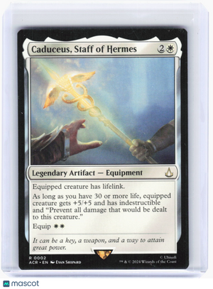 2024 Magic: The Gathering—Caduceus, Staff of Hermes #0002 ACR - R Non-Foil
