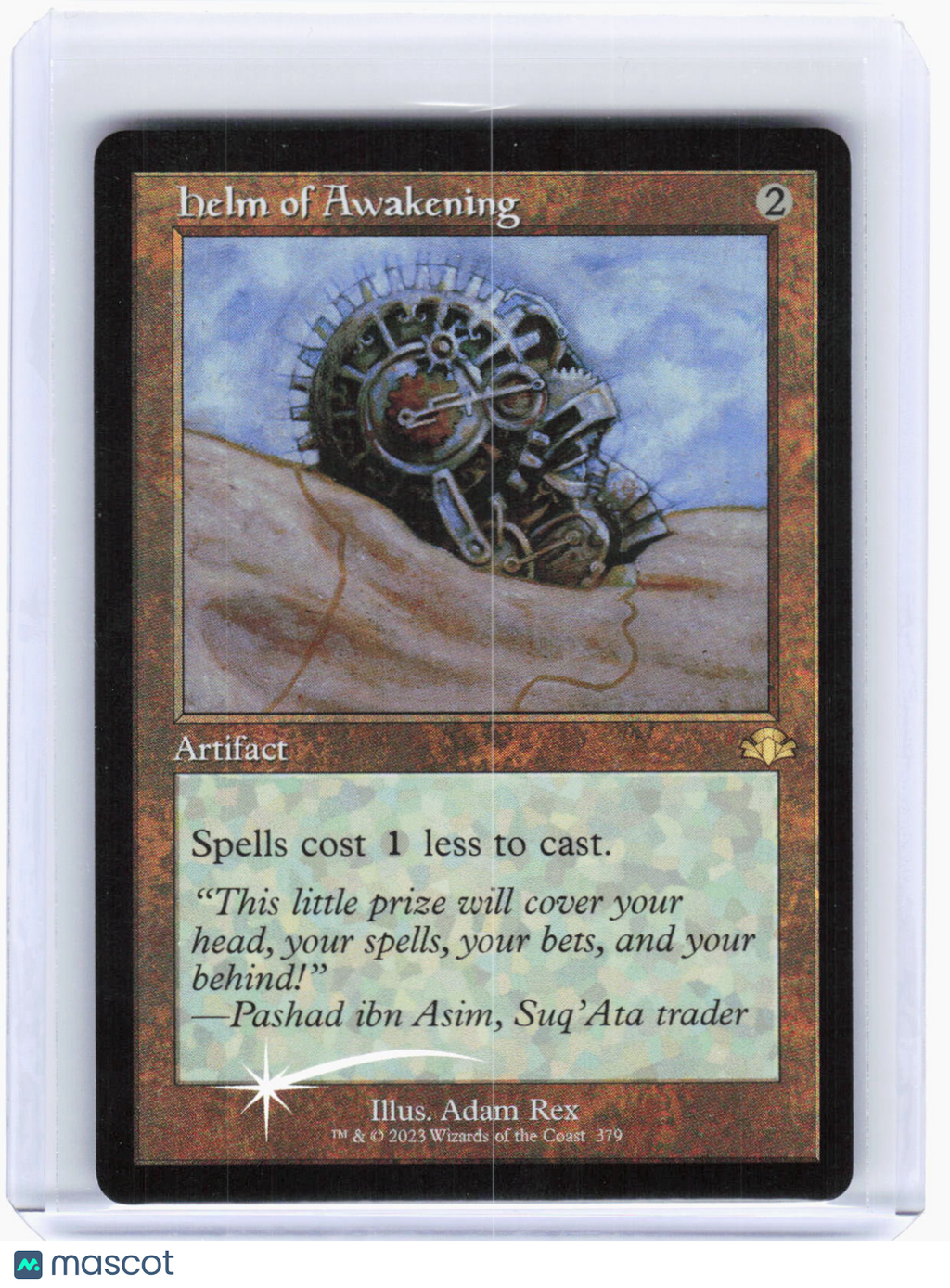 2023 Magic: The Gathering—Helm of Awakening (Retro Frame) Dominaria Remastered—R