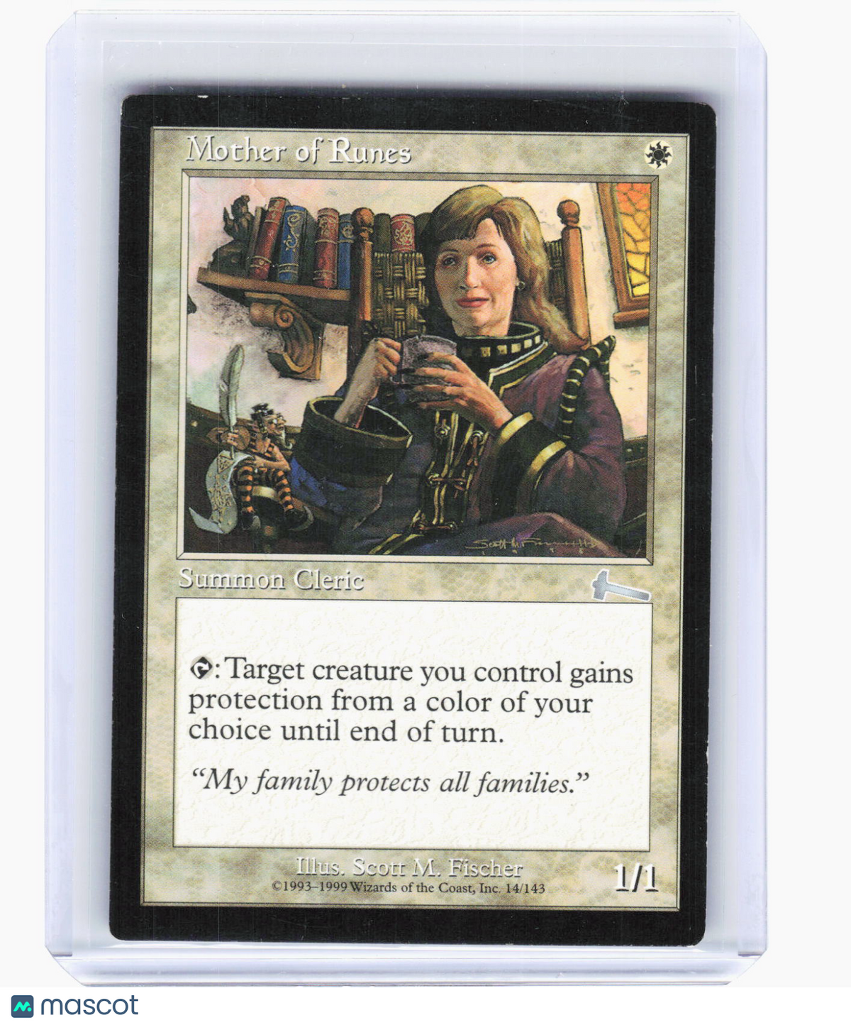 1999 Magic: The Gathering—Mother of Runes #14 Urza's Legacy—Uncommon Non-Foil