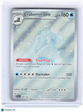 2024 Pokemon—Crabominable #149/142 Stellar Crown—Illustration Rare Holo